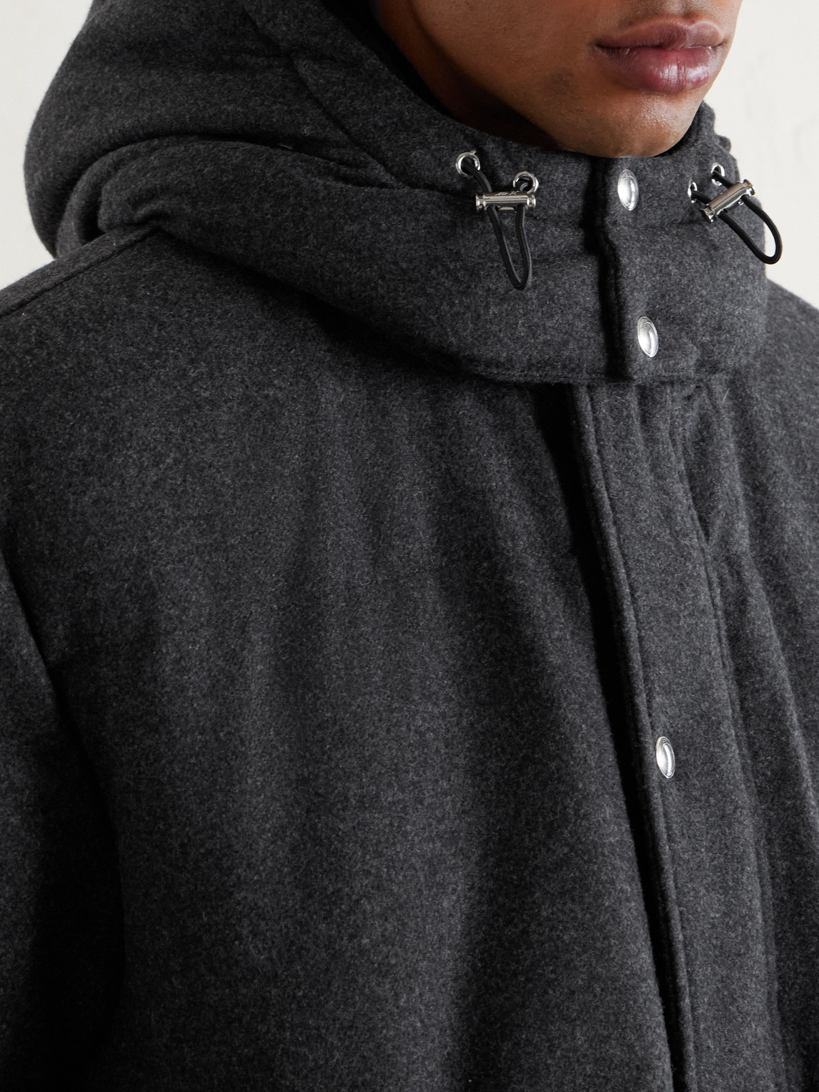 Mr P. - Quilted Flannel Down Jacket