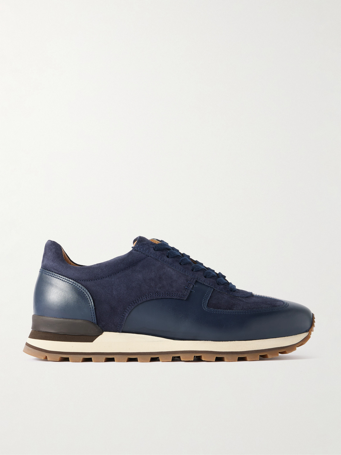 MR P. Carlos Suede and Leather Sneakers - Men