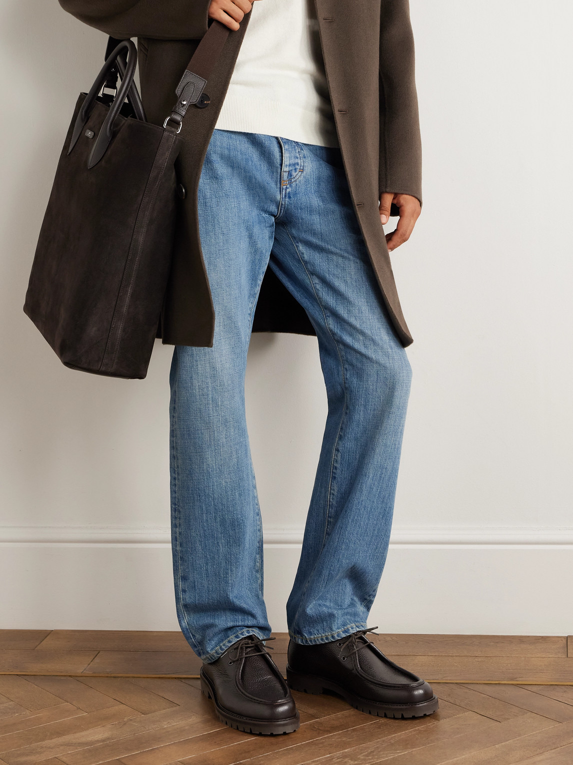 Jacques Full-Grain Leather Derby Shoes — 2