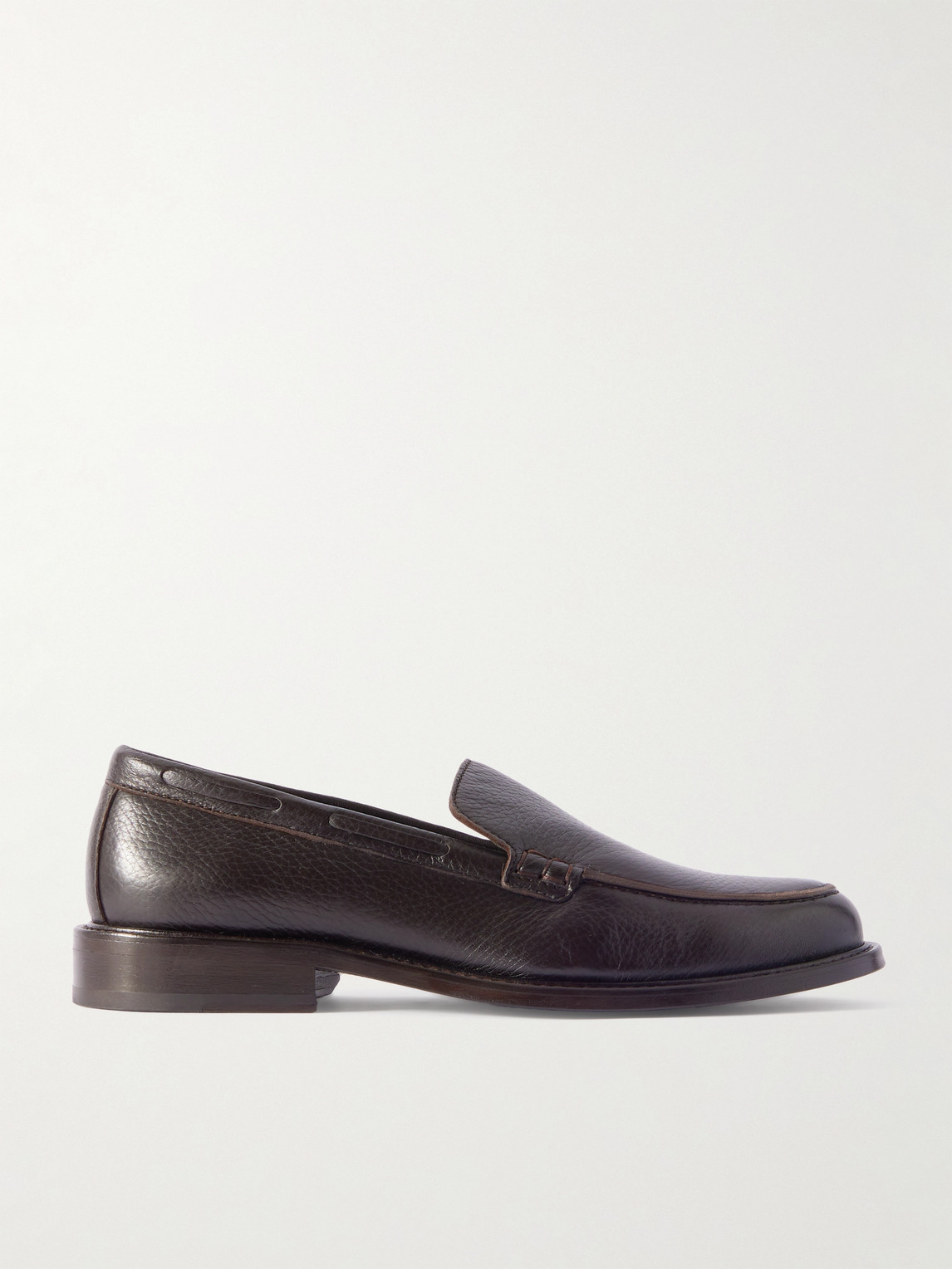 MR P. Scott Full-Grain Deerskin Loafers - Men