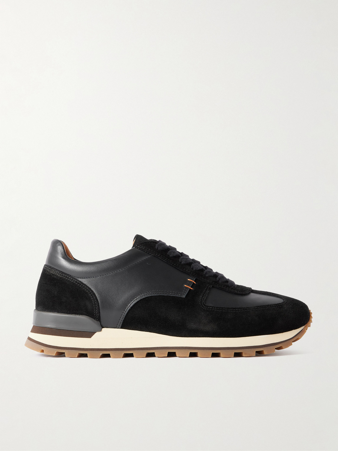 MR P. Carlos Suede and Leather Sneakers - Men