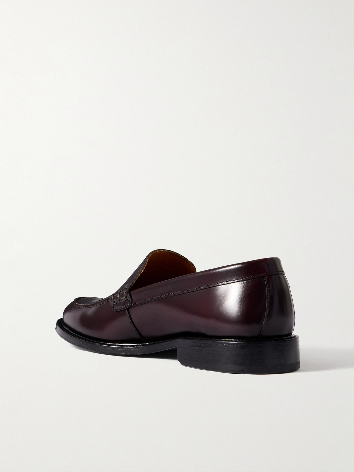  Mr P. - Scott Leather Loafers - Men - Burgundy - Uk 7 