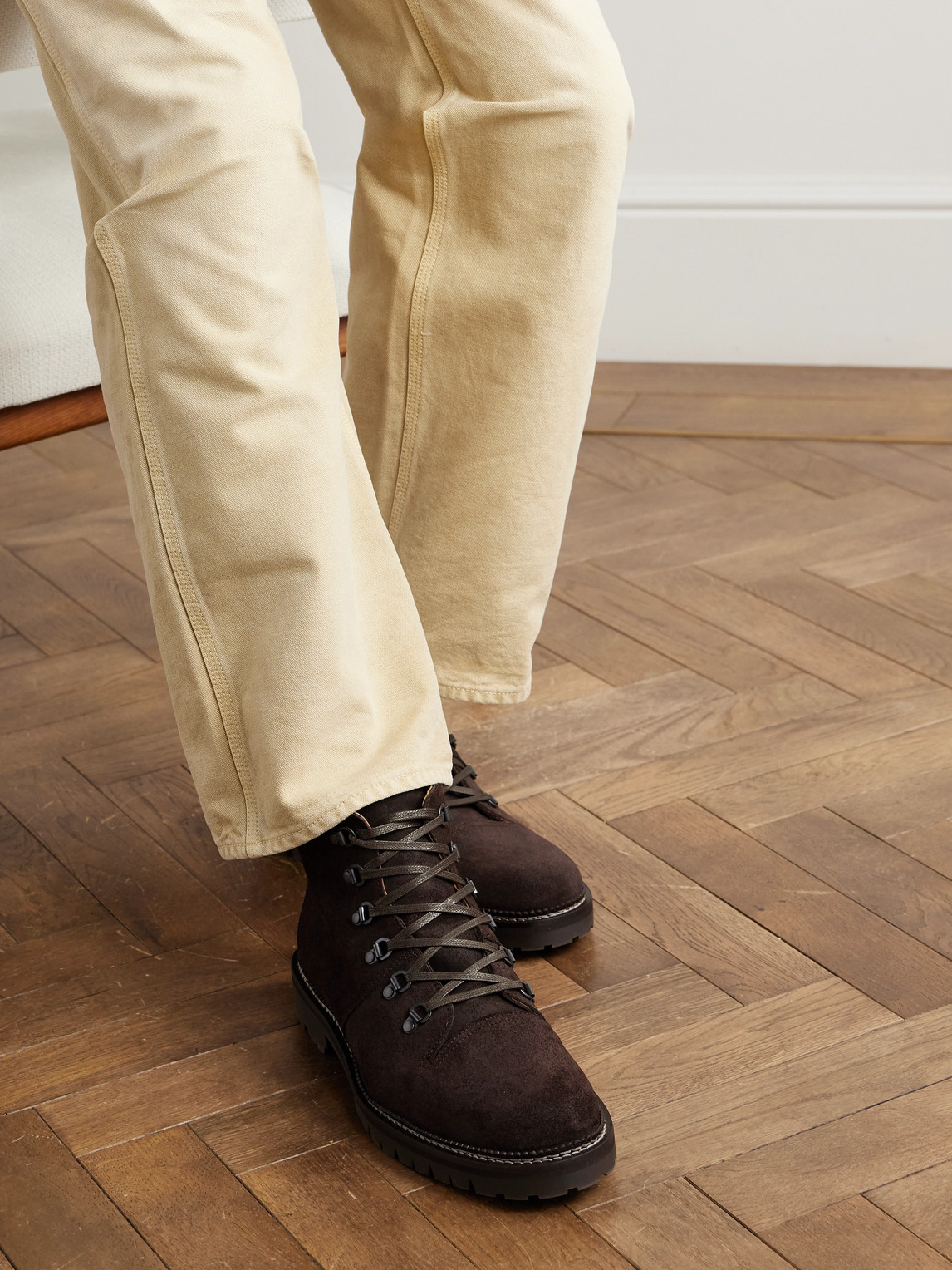 Jacques Suede Hiking Boots — 2