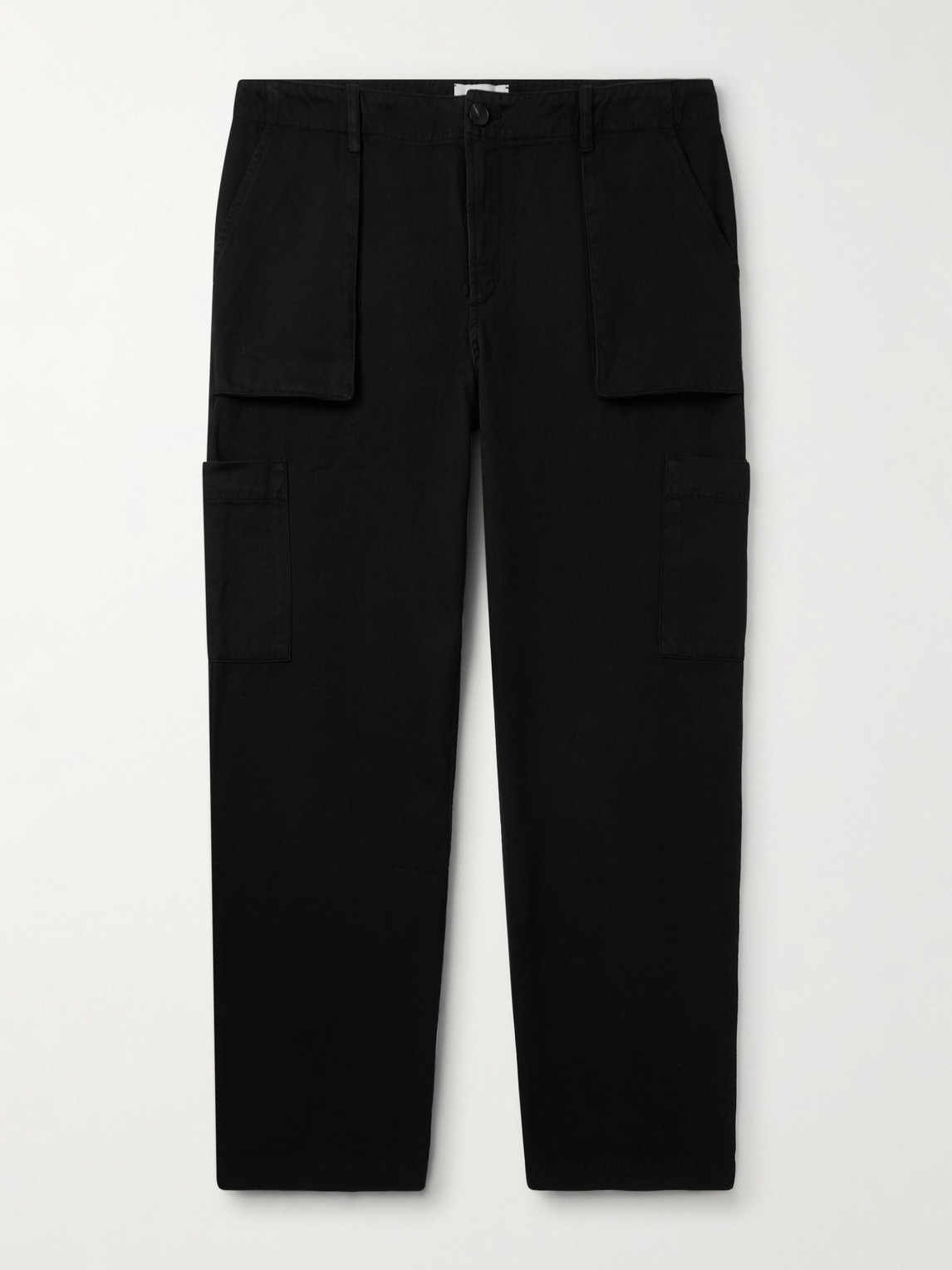MR P. Edward Straight-Leg Cotton-Twill Cargo Trousers - Men