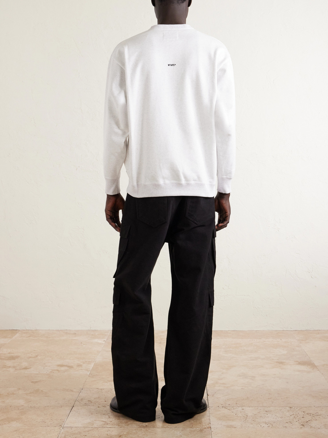  Wtaps - Cotton-fleece Sweatshirt - Men - Gray - S 