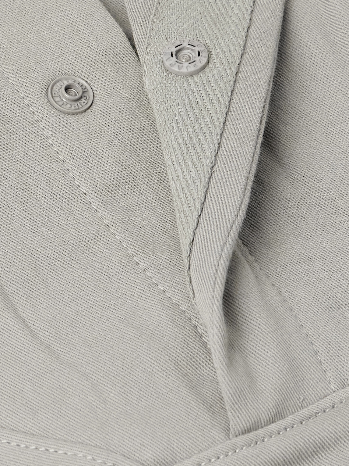  Wtaps - Cotton-twill Hooded Overshirt - Men - Gray - S 