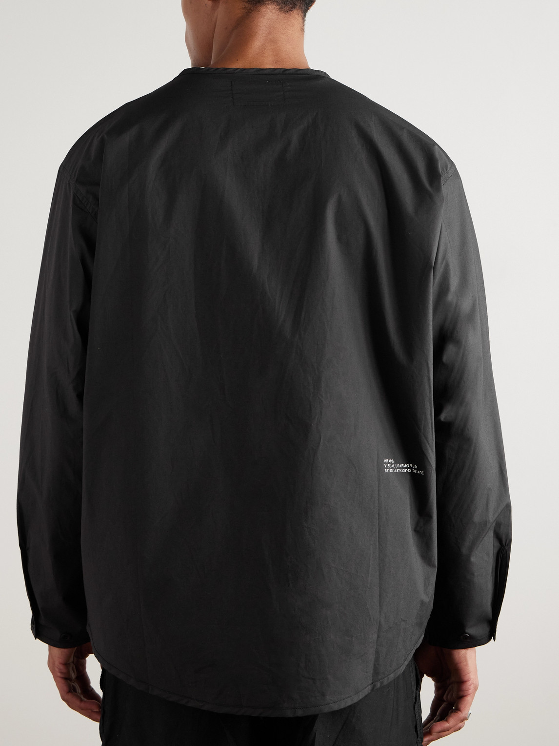 Wtaps Cotton Shirt In Black