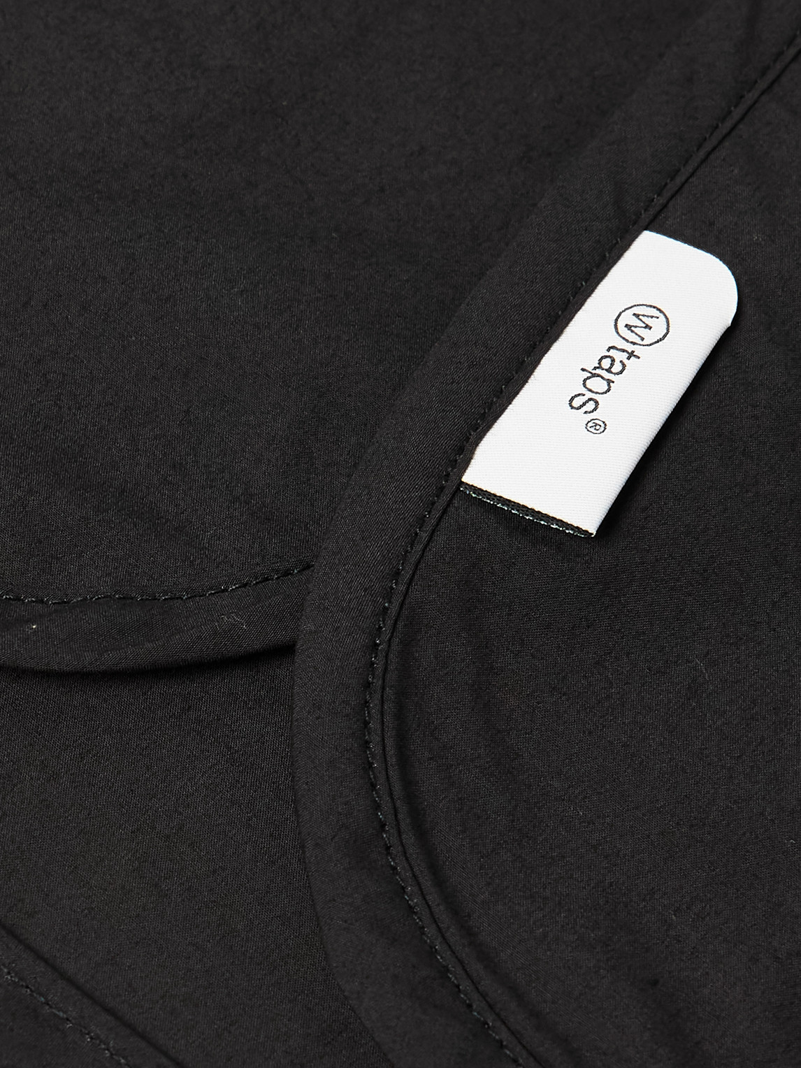 Wtaps Cotton Shirt In Black