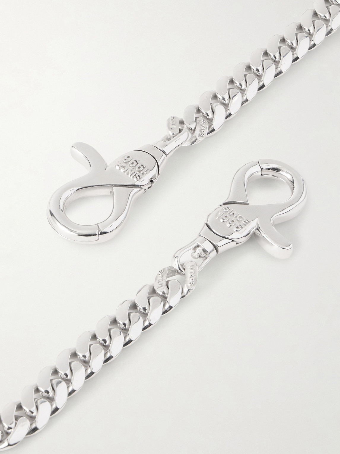  Wtaps - Grillz Jewelz Silver Chain Necklace - Men - Silver 