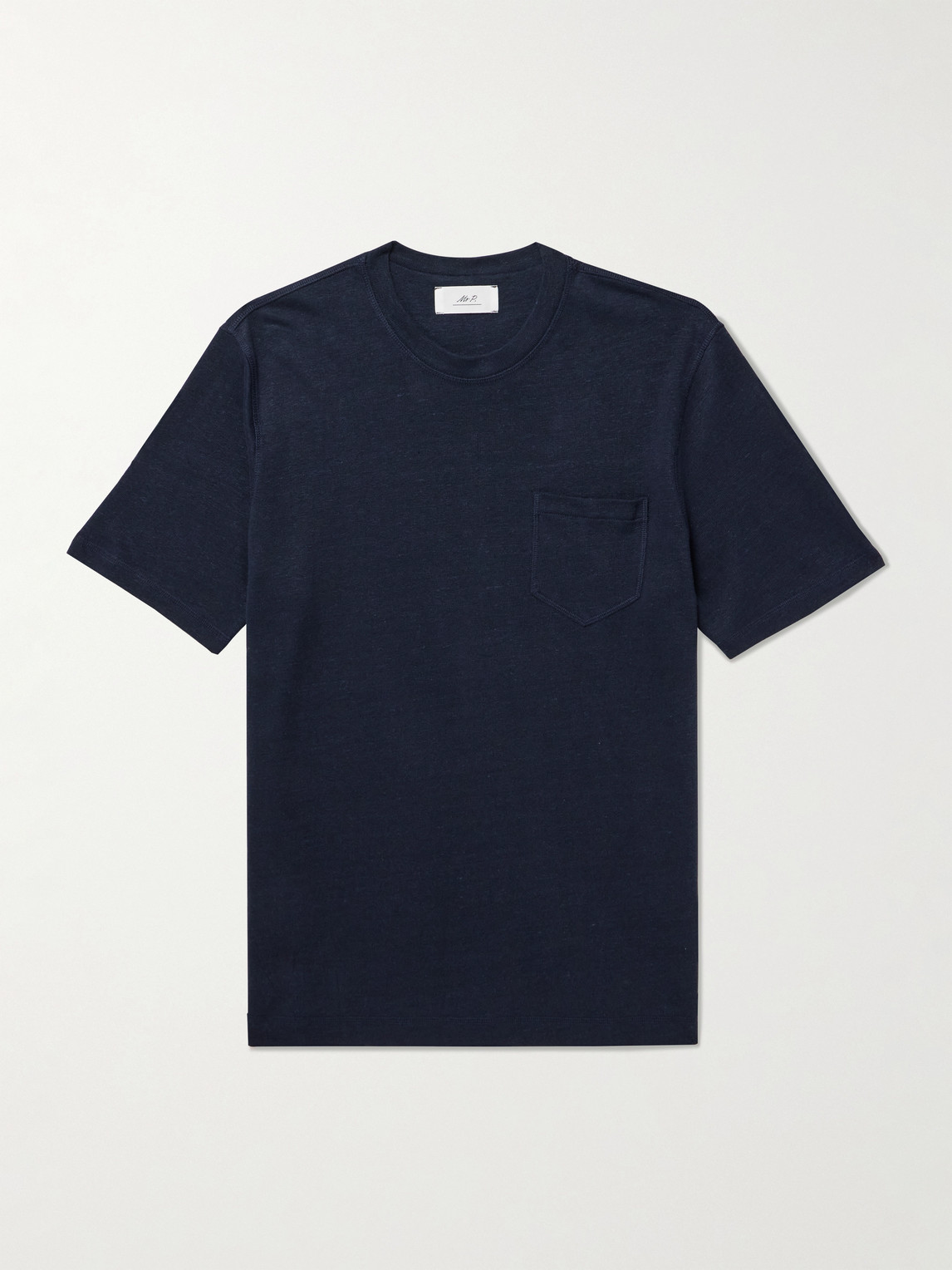 MR P. Linen and Organic Cotton-Blend T-Shirt - Men