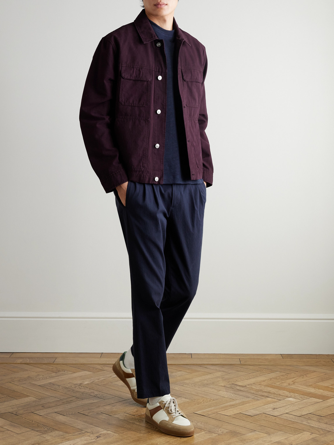 Mr P. - Linen And Organic Cotton-Blend T-Shirt
