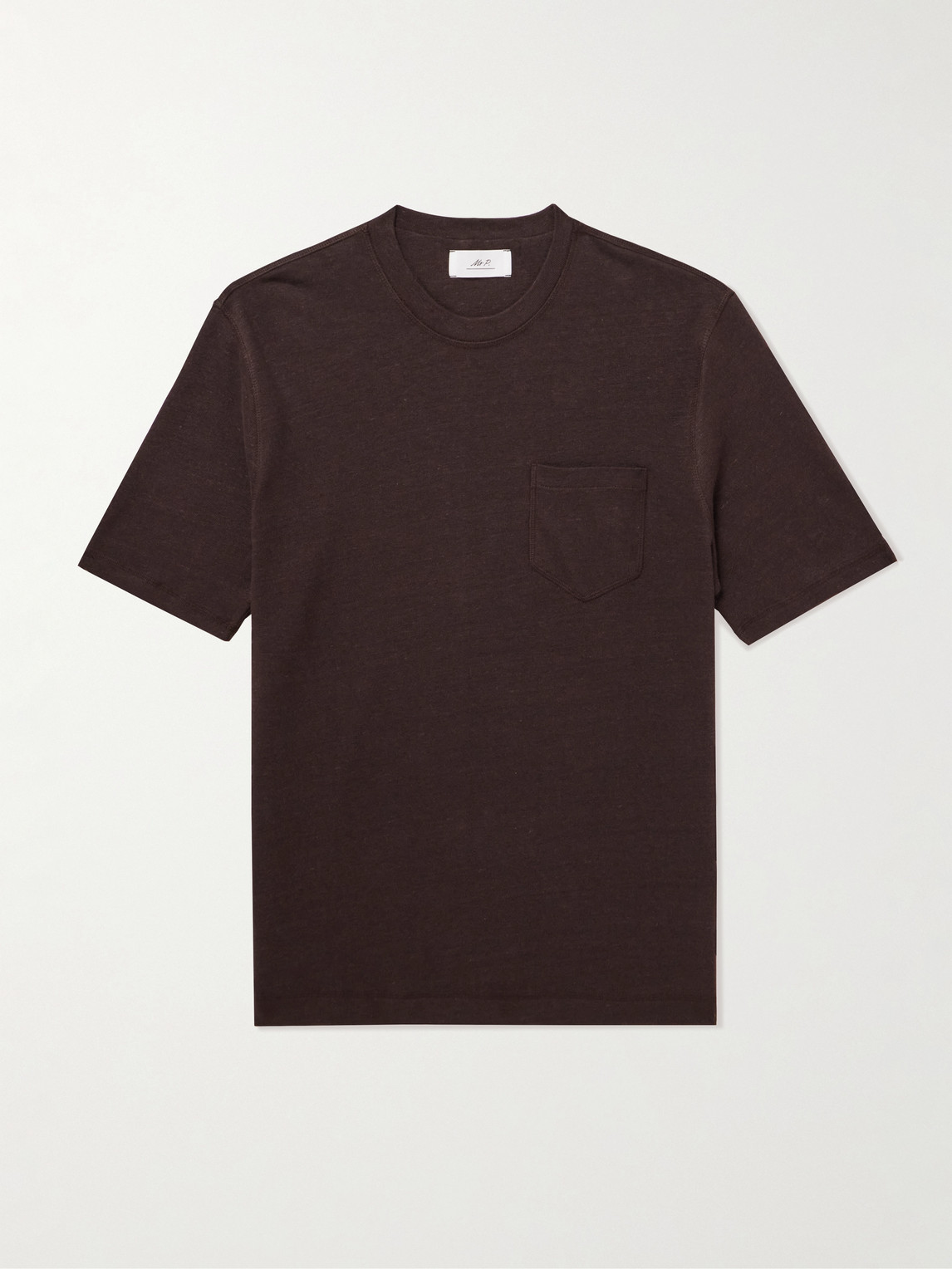MR P. Linen and Organic Cotton-Blend T-Shirt - Men