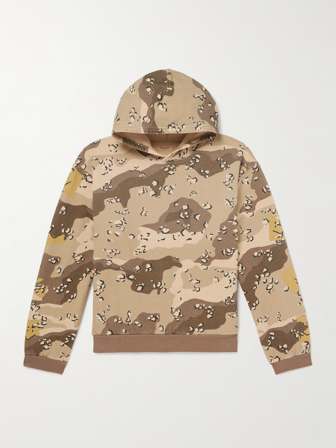 KAPITAL Peckish Choco-Chip Printed Cotton Hoodie - Men