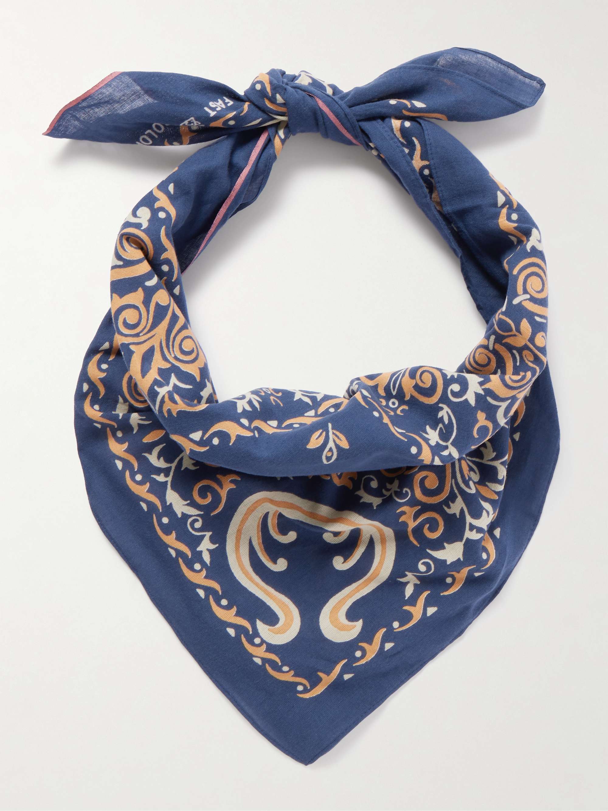 KAPITAL Antler Naja Printed Cotton-Voile Bandana for Men | MR PORTER