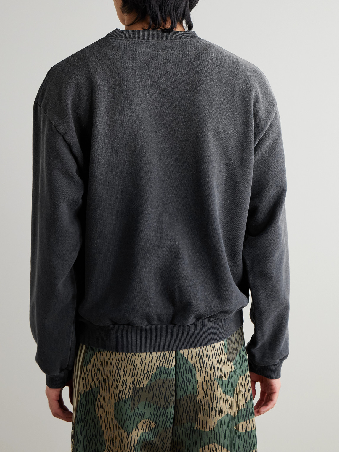  Kapital - Printed Cotton-jersey Sweatshirt - Men - Black - 1 