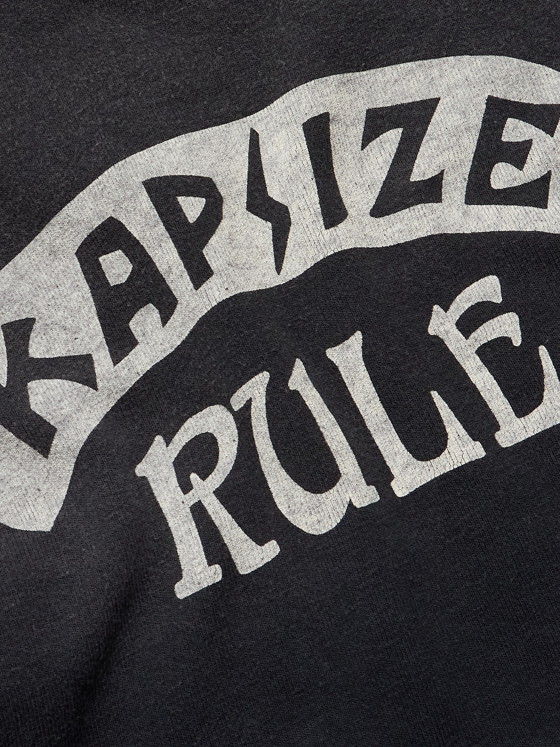  Kapital - Printed Cotton-jersey Sweatshirt - Men - Black - 1 