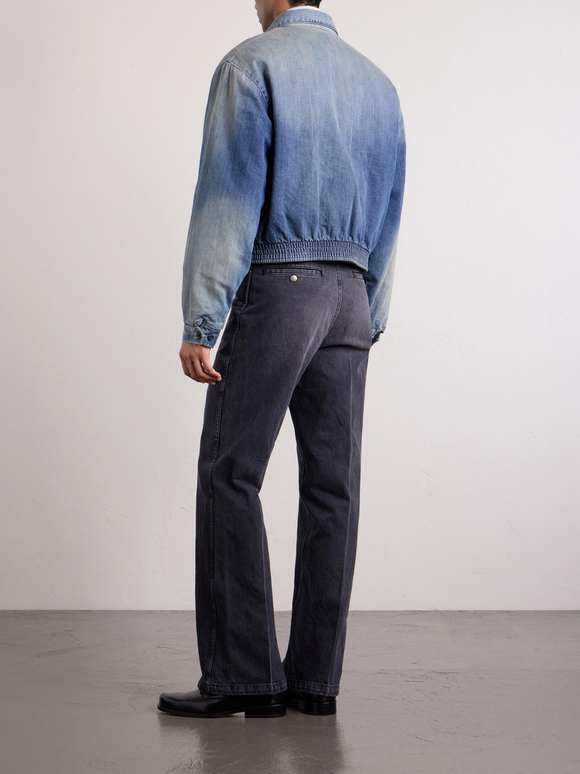  Kapital - Hacksaw Drizzier 12oz Denim Jacket - Men - Blue - 2 