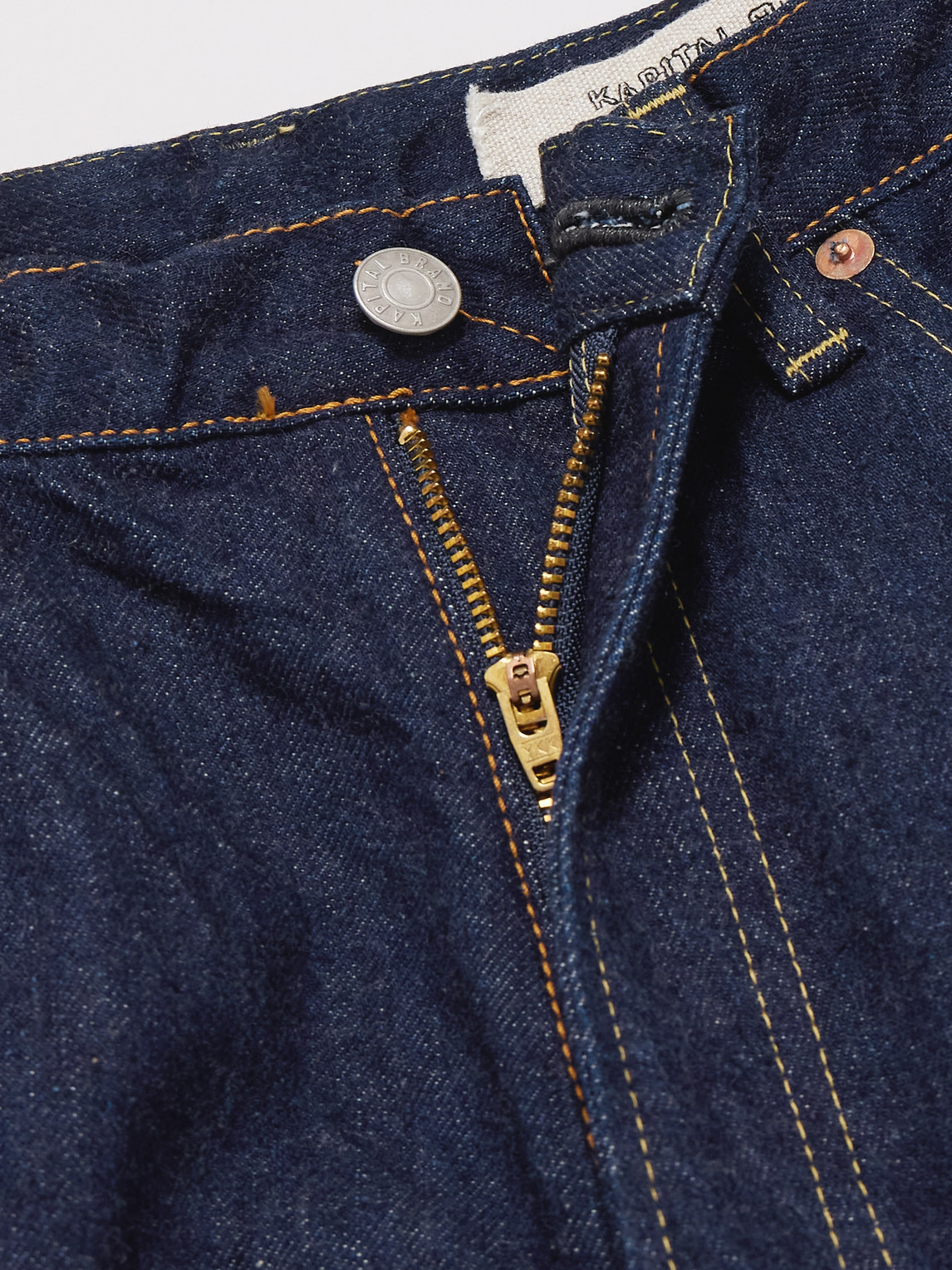 Kapital New Momonroe Wide-leg Jeans In Blue