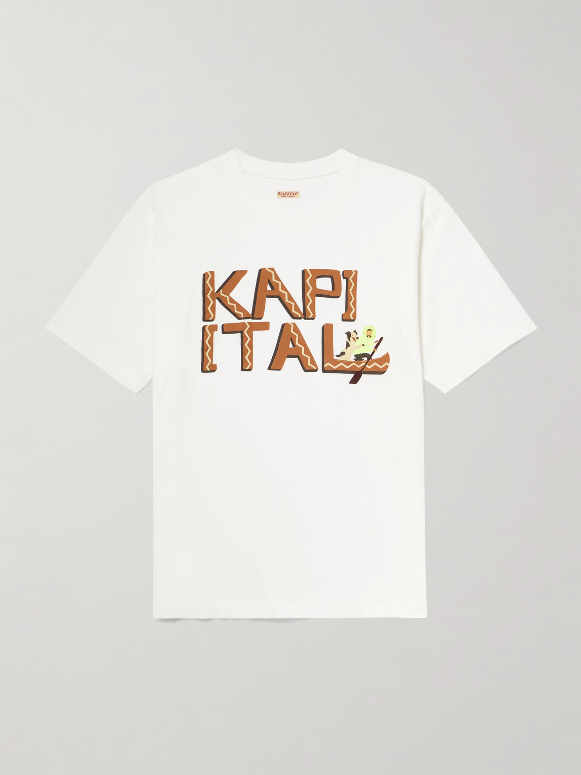 KAPITAL Printed Cotton-Jersey T-Shirt - Men