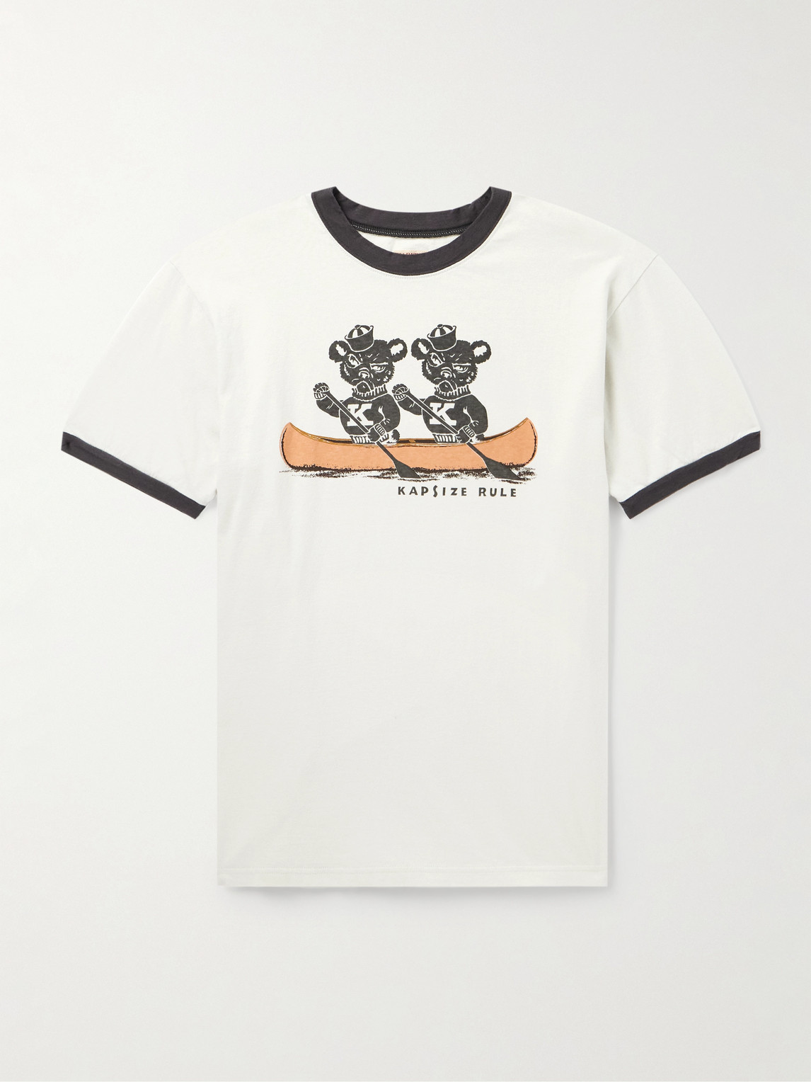 KAPITAL Slim-Fit Printed Cotton-Jersey T-Shirt - Men