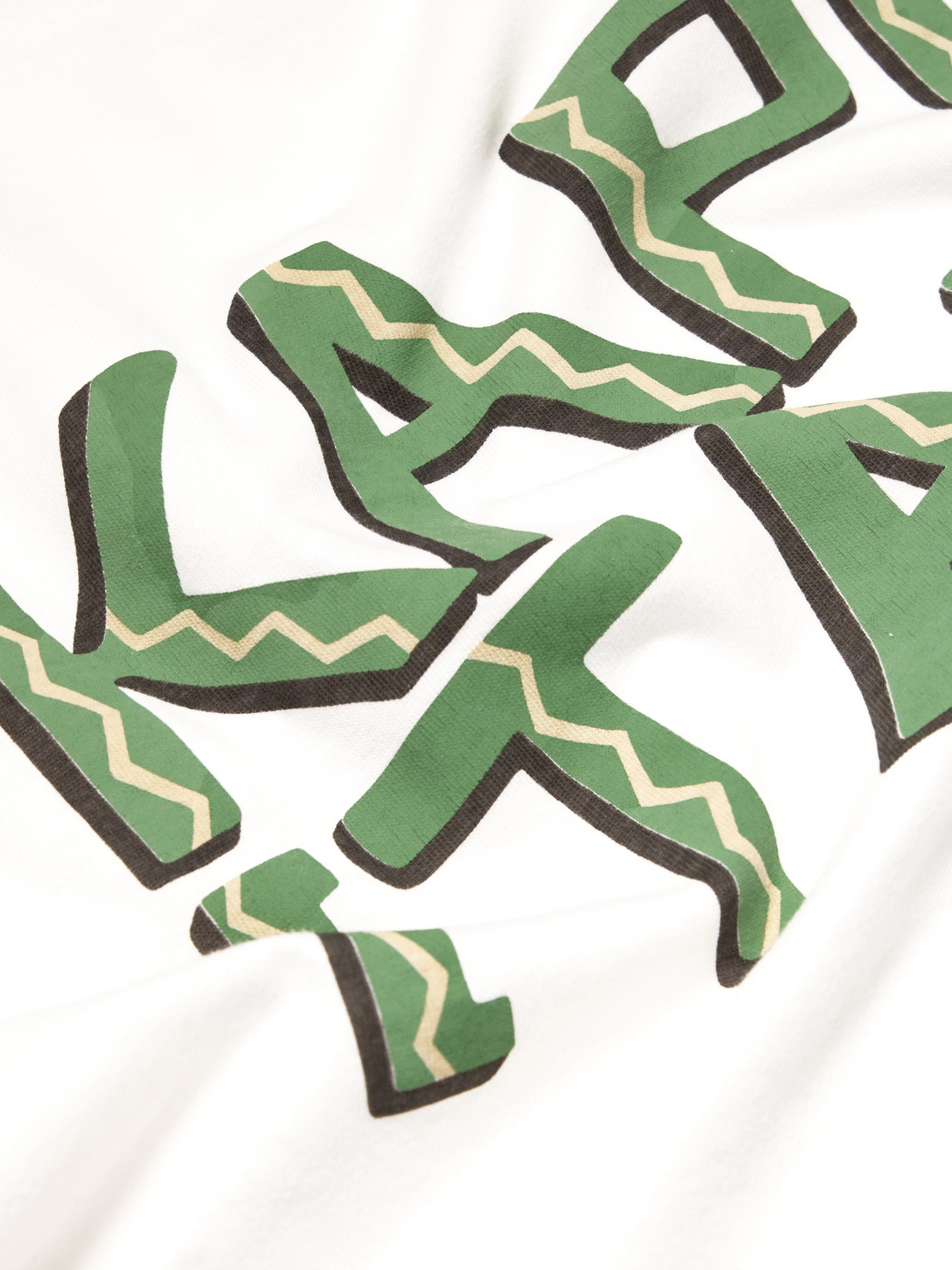 Kapital Printed Cotton-jersey T-shirt In Green