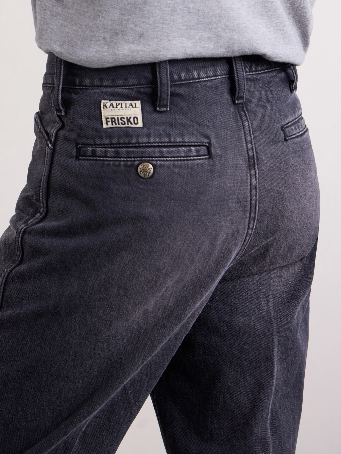 14Oz Denim Straight-Leg Jeans