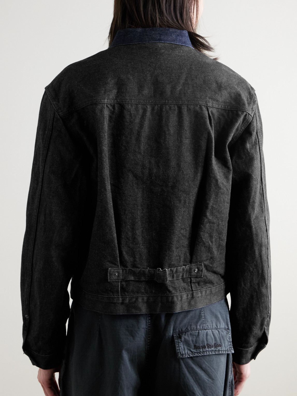  Kapital - Denim Trucker Jacket - Men - Black - 3 