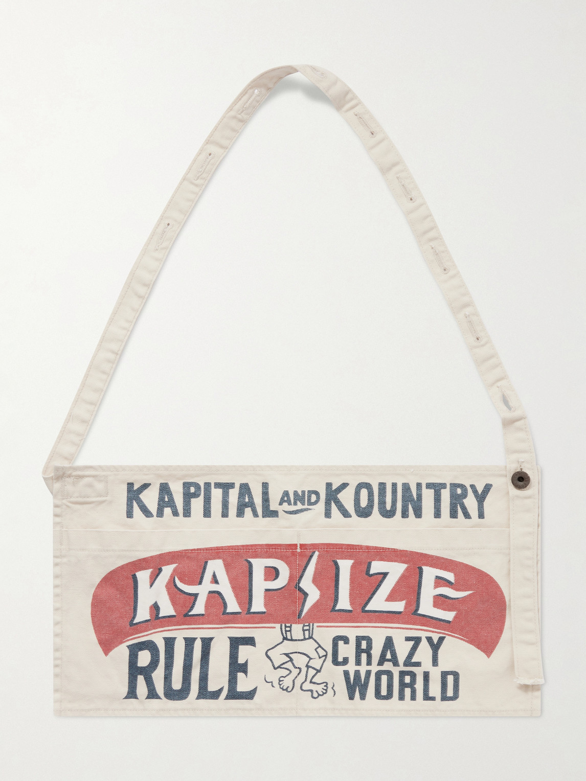 KAPITAL Printed Cotton-Canvas Apron - Men