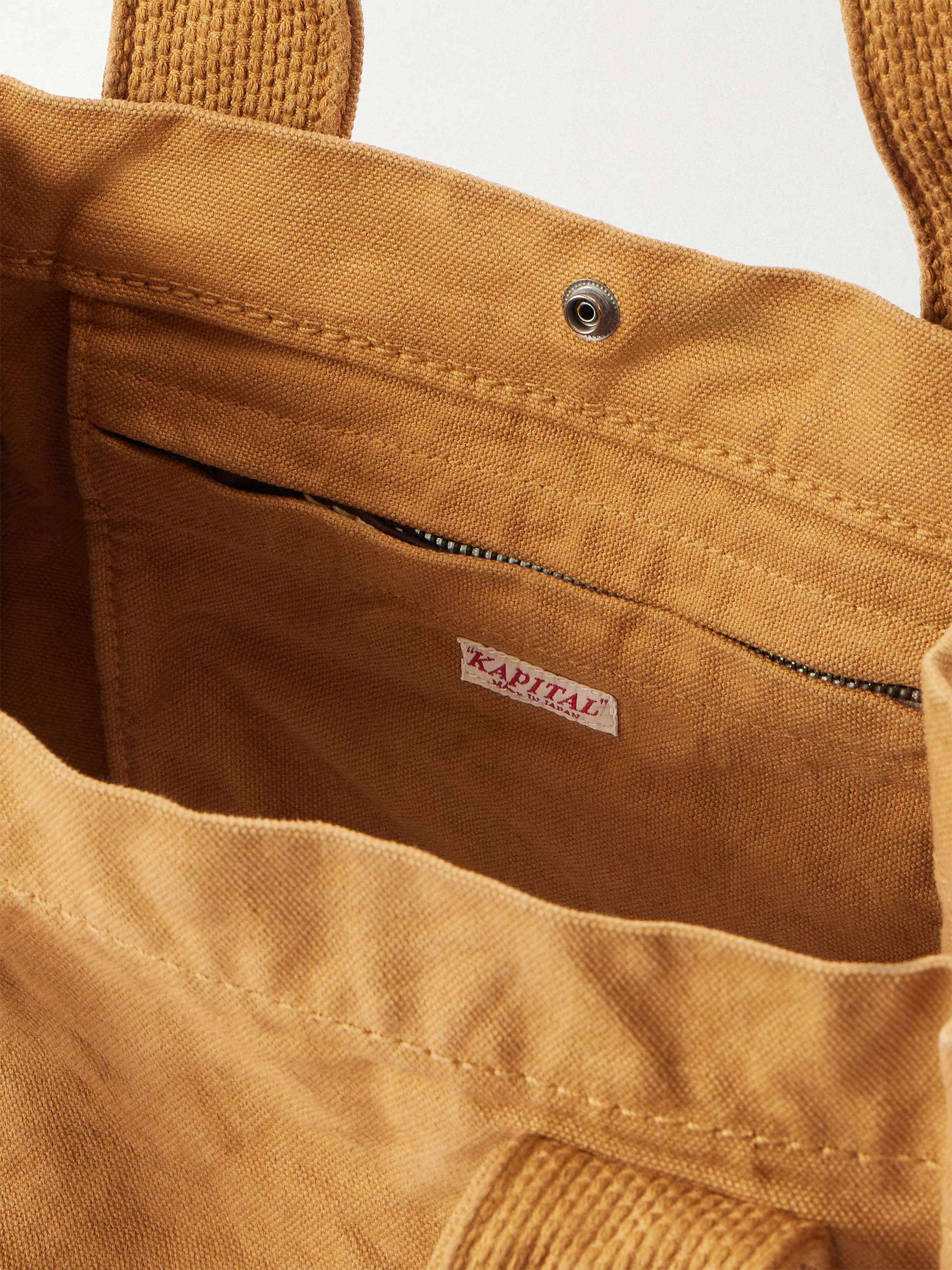 KAPITAL #6 Cotton-Canvas Tote for Men | MR PORTER