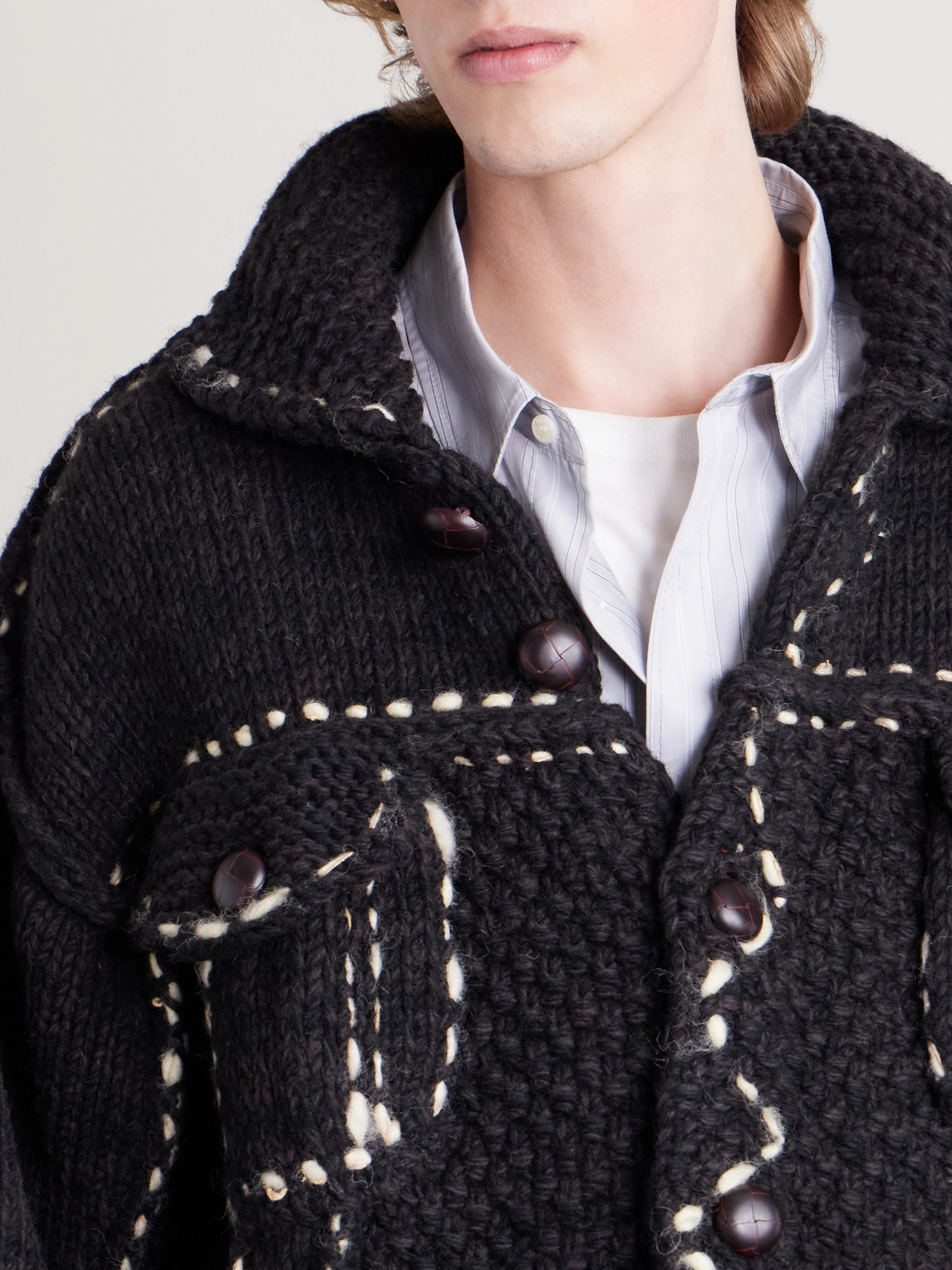 Embroidered Wool Jacket