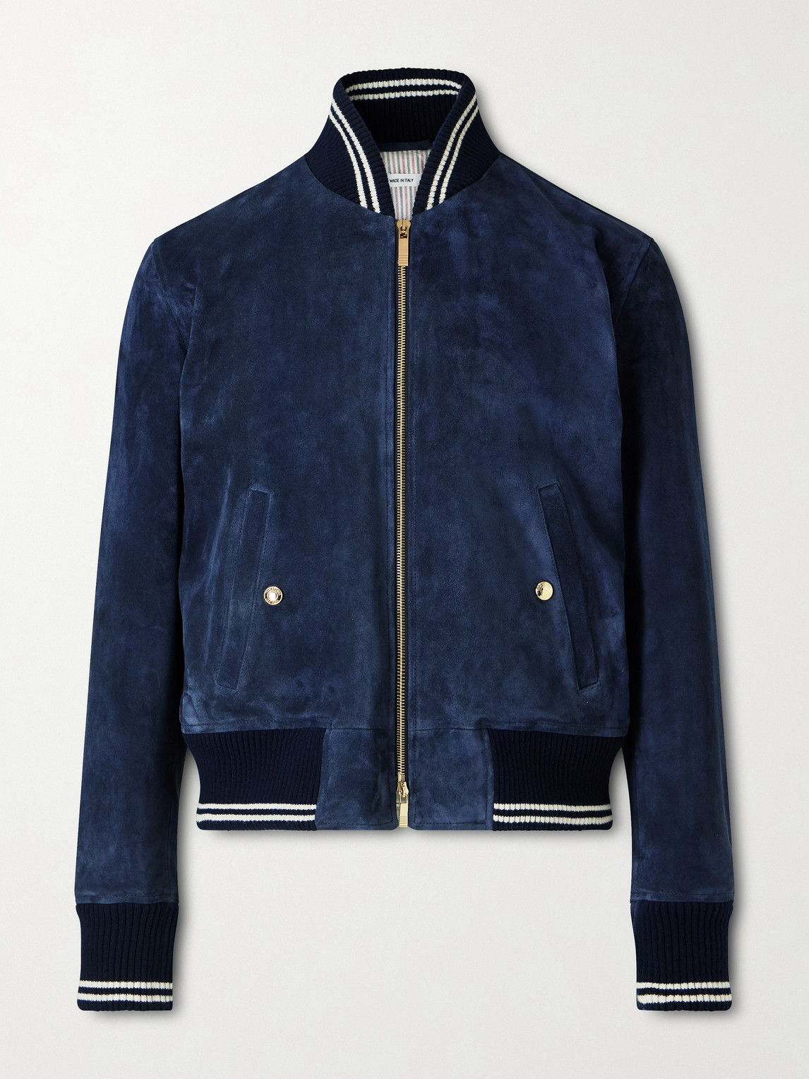 Thom Browne Suede Blouson Jacket - Men