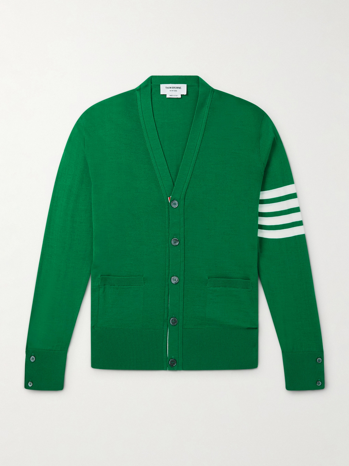 Thom Browne Striped Wool Cardigan - Men