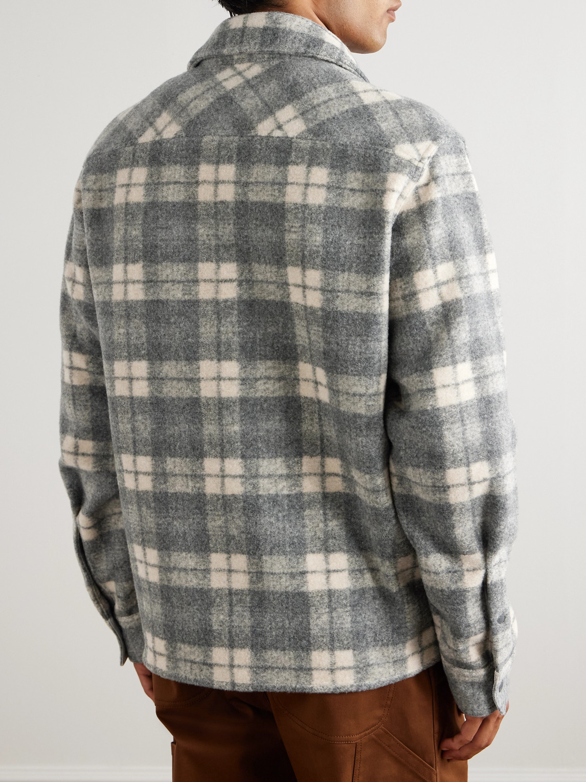 Moncler Graphic Logo Long Sleeve Cotton T-shirt In Gray