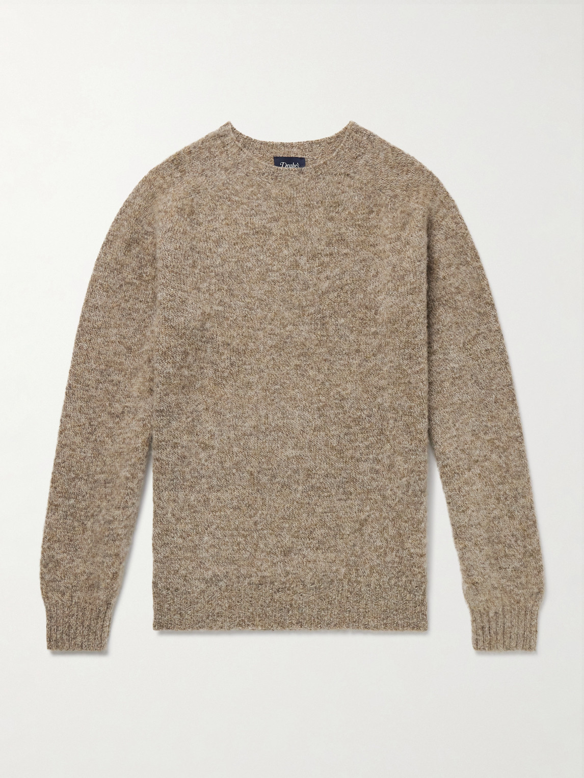 Drake's Brushed hetland Wool weater - Men