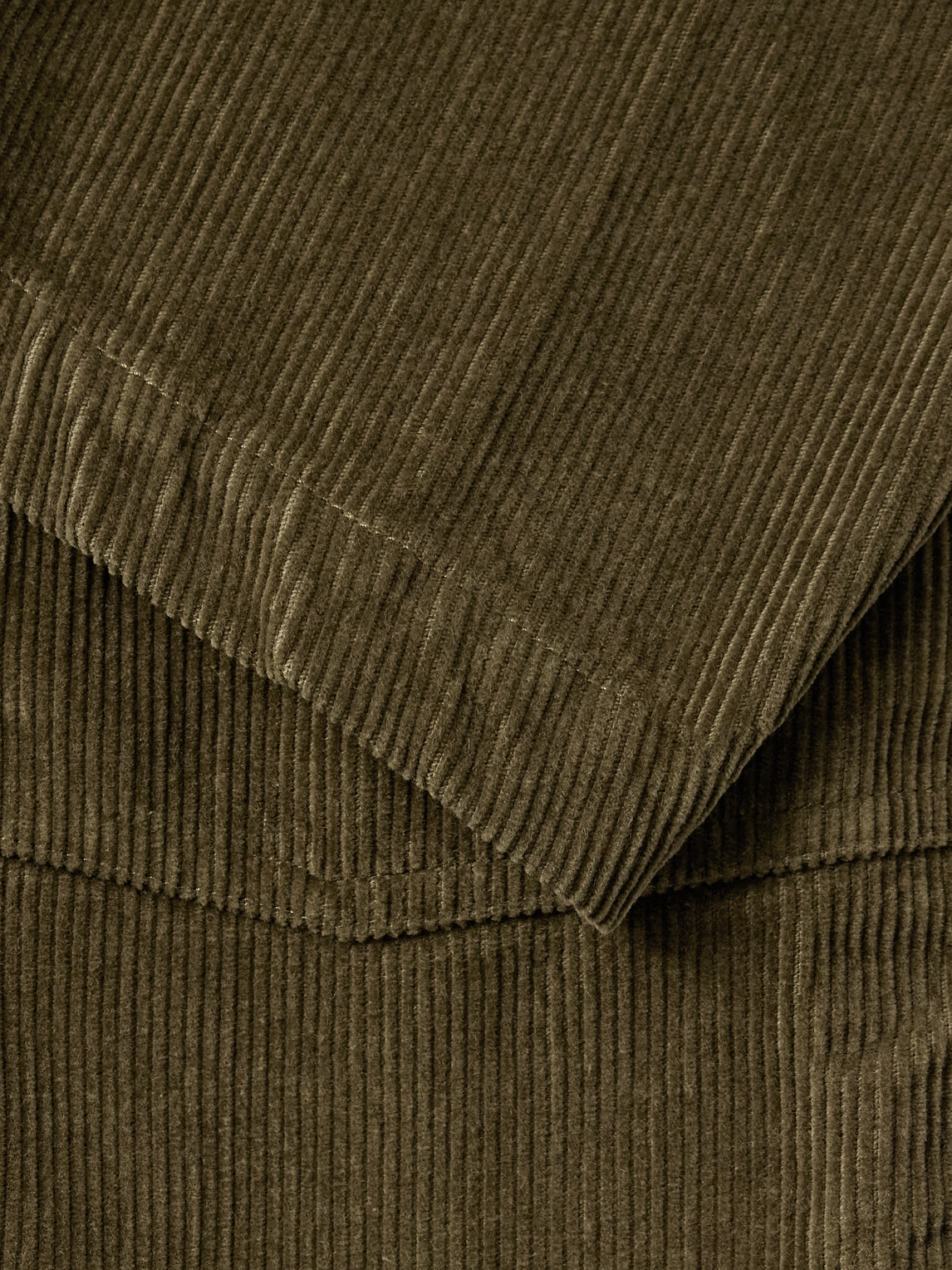 Drake's Field Games Cotton-corduroy Blazer In Green