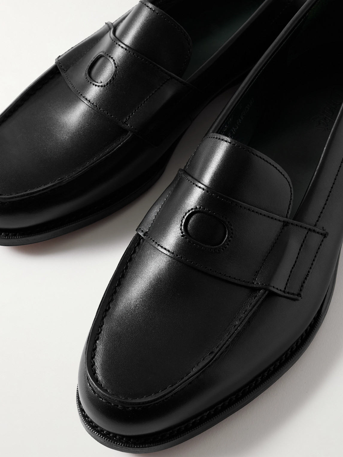 Charles Leather Penny Loafers
