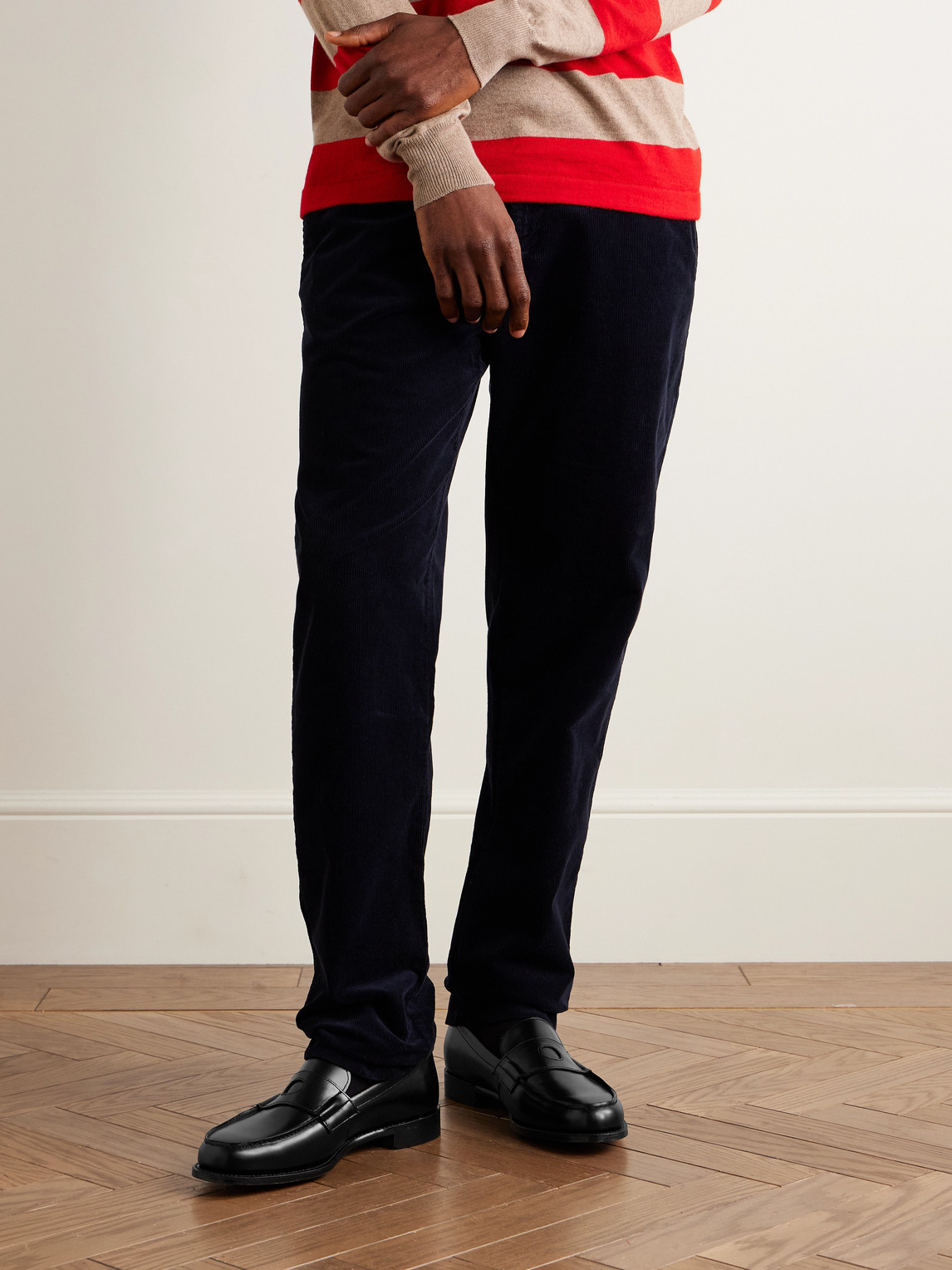 Charles Leather Penny Loafers