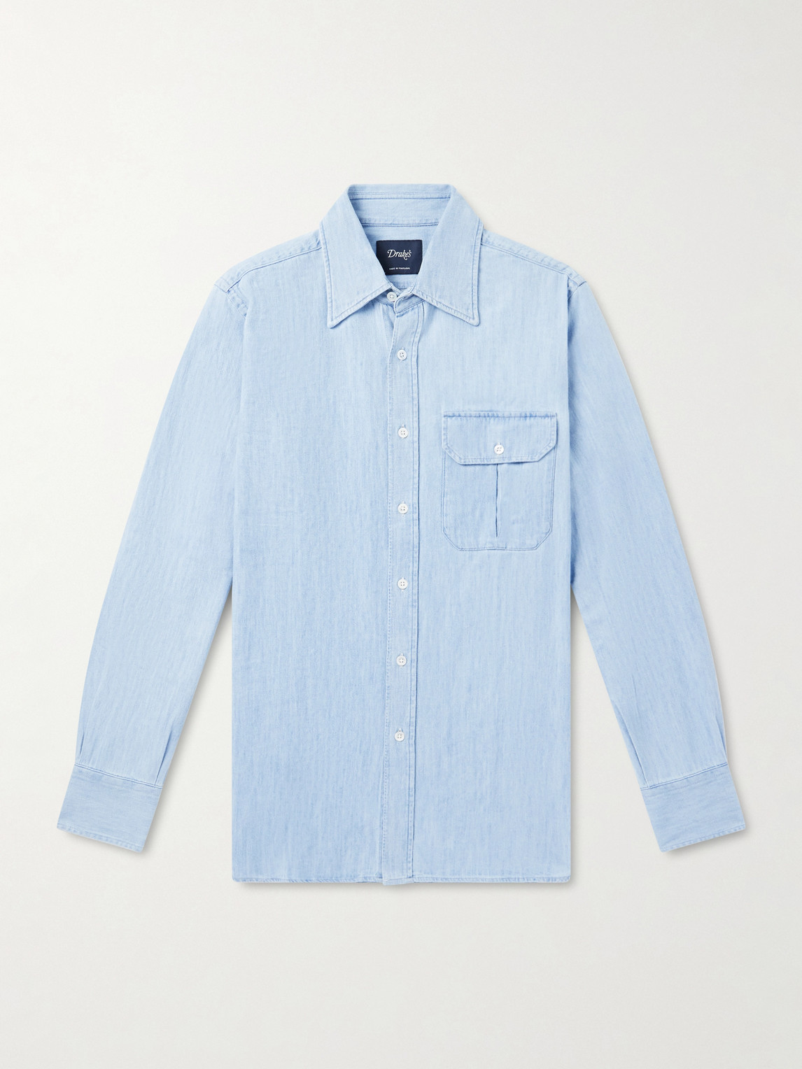 Drake's Denim hirt - Men