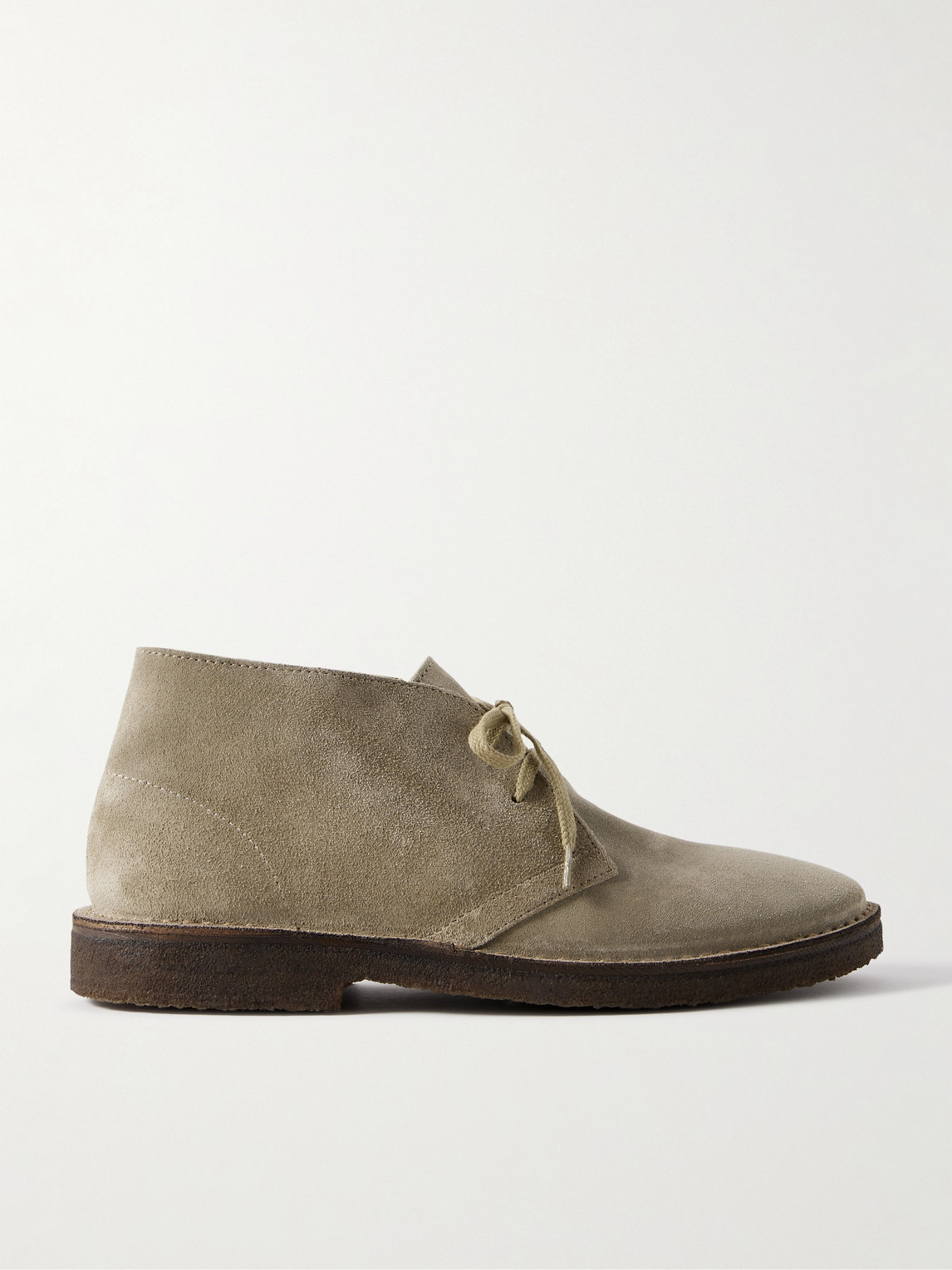 Drake's Clifford Suede Desert Boots In Brown