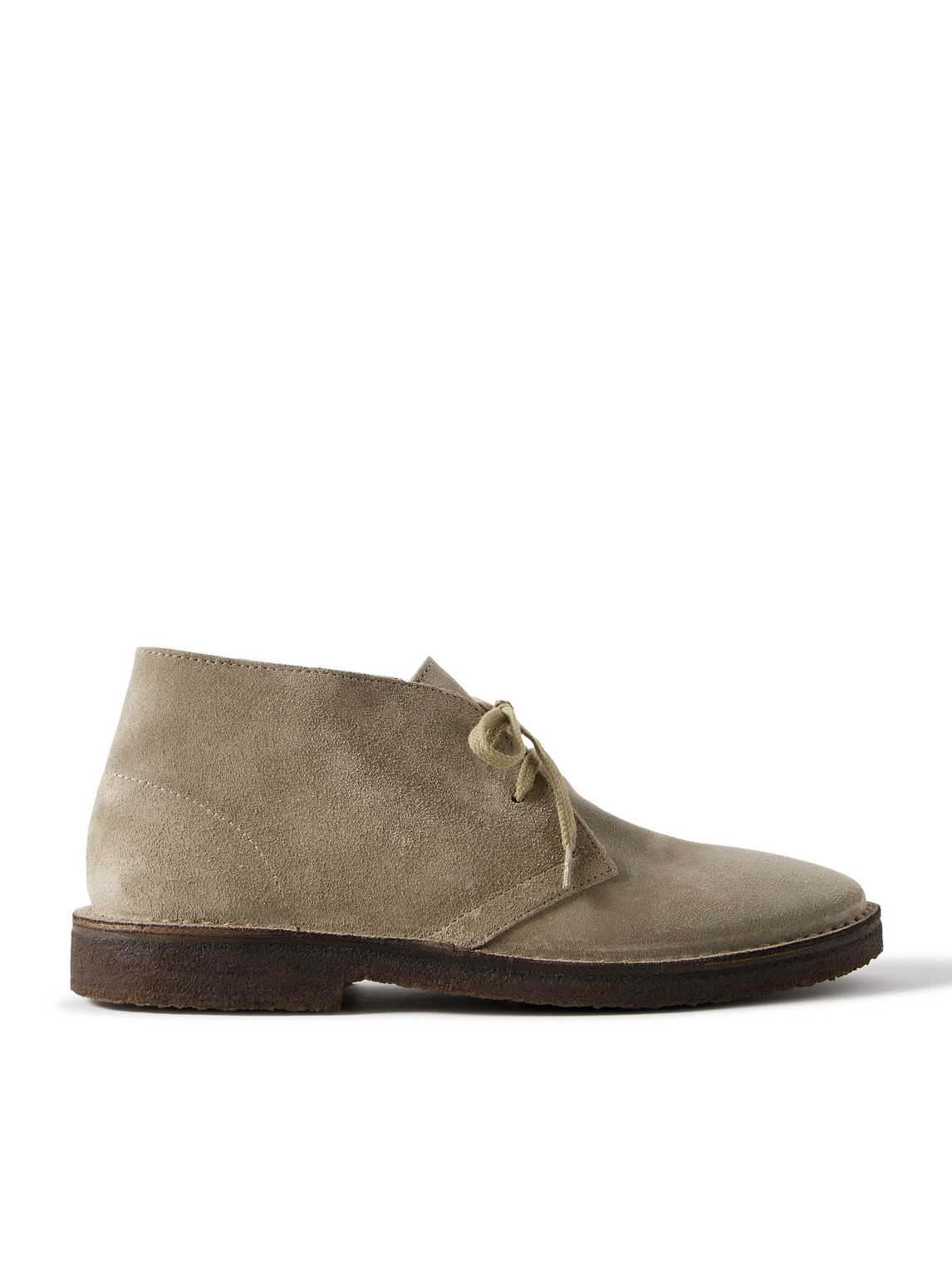 Drake's Clifford Suede Desert Boots In Brown