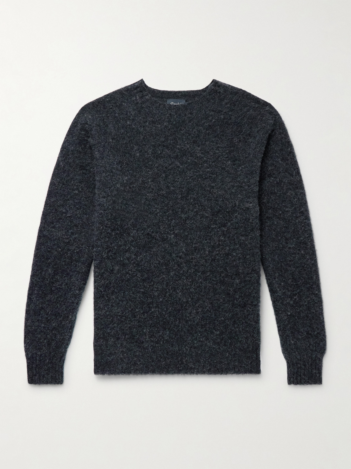 Drake's Brushed hetland Wool weater - Men