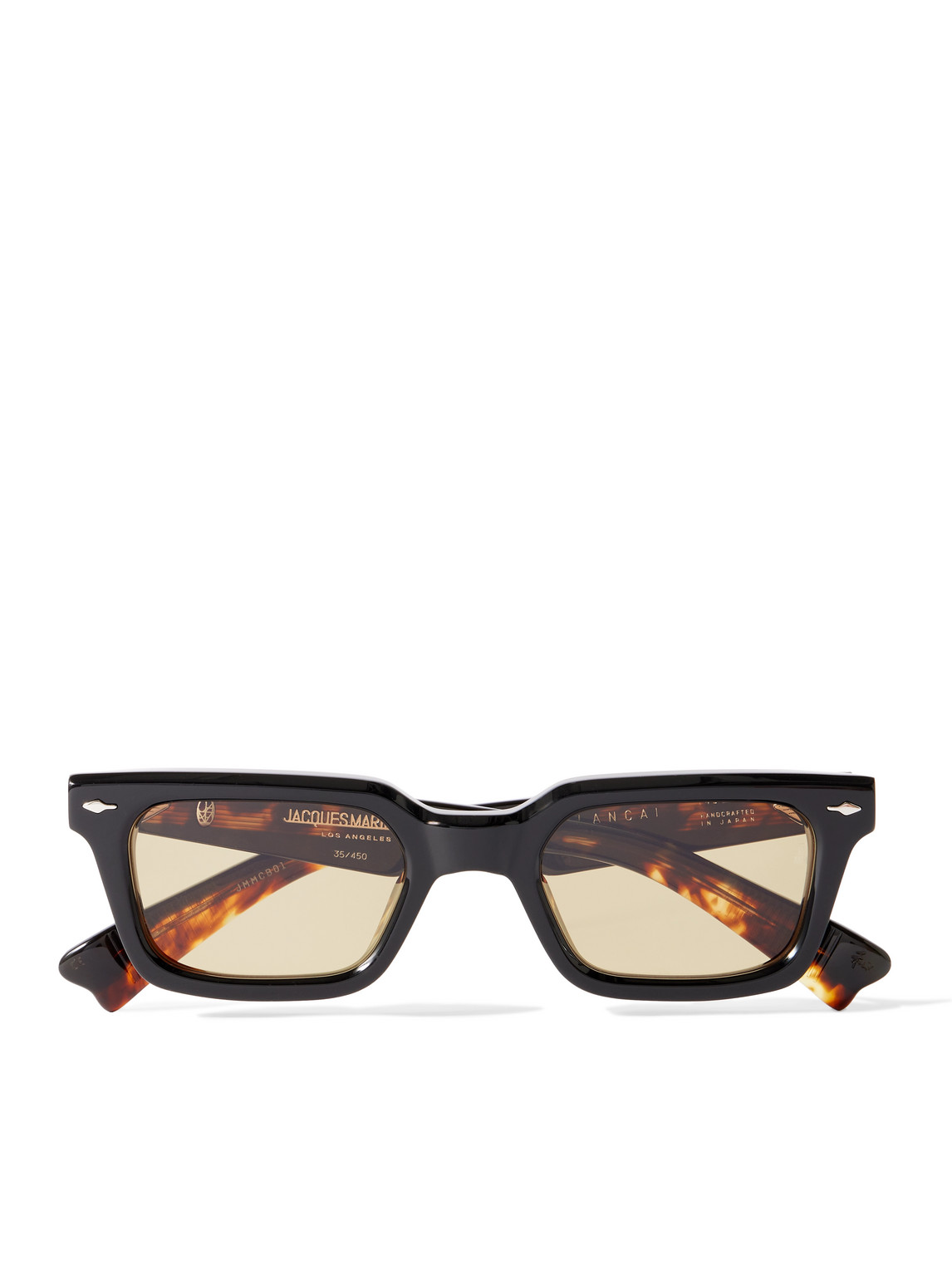 Jacques Marie Mage Casablanca Square-Frame Acetate Sunglasses - Men