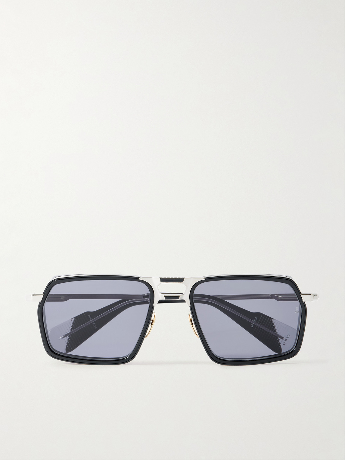 Jacques Marie Mage Gt-r Aviator-style Titanium And Acetate Sunglasses In Blue