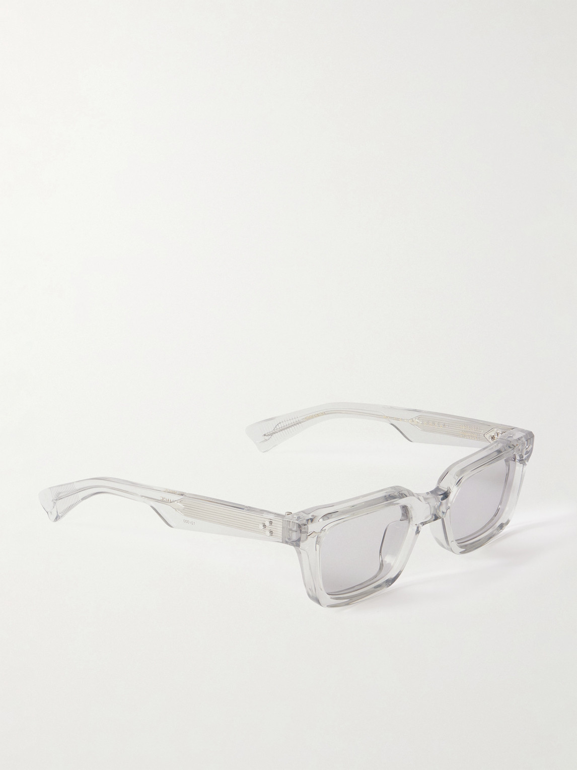 Jacques Marie Mage Casablanca Square-frame Acetate Sunglasses In Silver