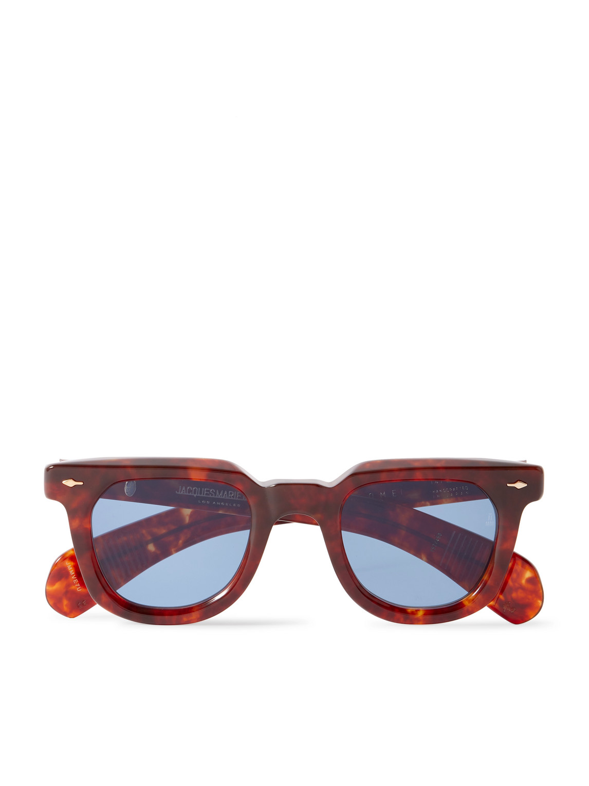 Jacques Marie Mage Vendome D-frame Acetate Sunglasses In Brown