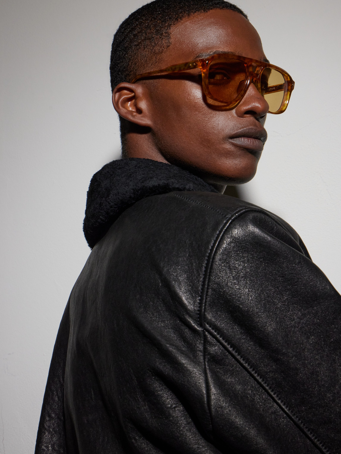 Leonard Aviator-Style Tortoiseshell Acetate Sunglasses — 2