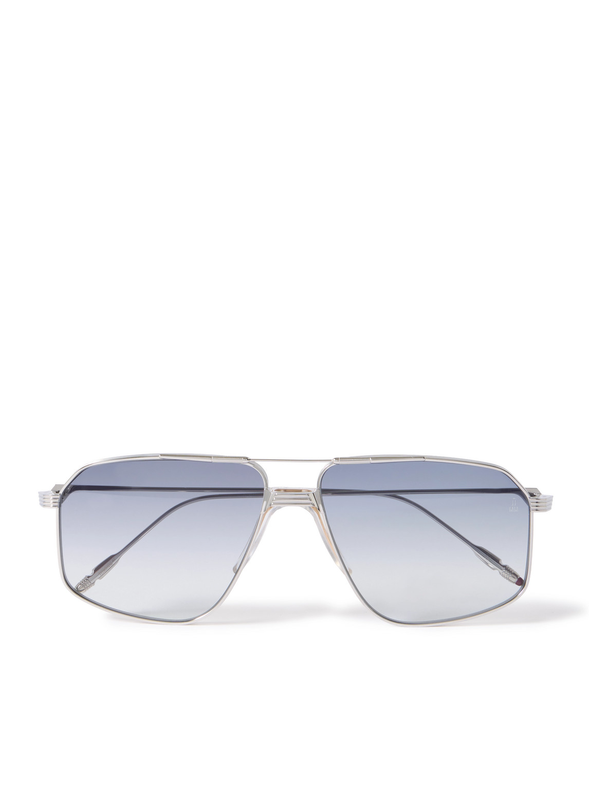 Jacques Marie Mage Jagger Aviator-style Silver-tone Beta Titanium Sunglasses