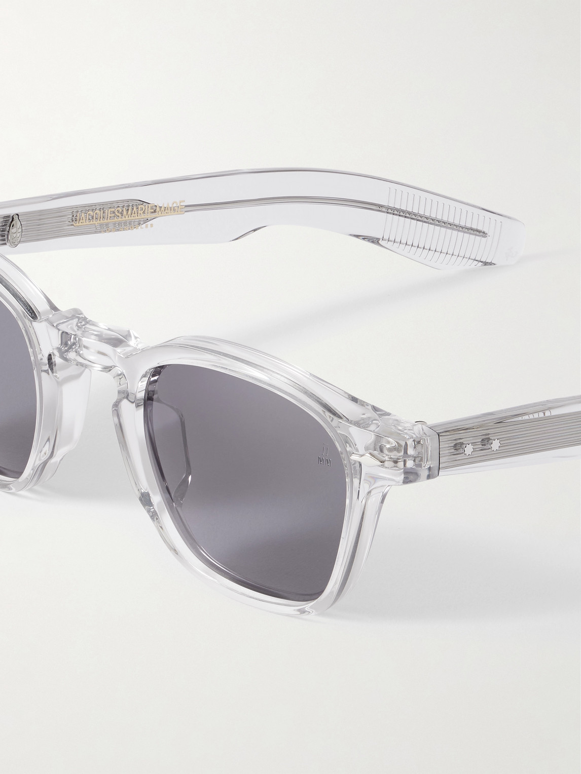 Jacques Marie Mage Zephirin 47 D-frame Acetate Sunglasses In White