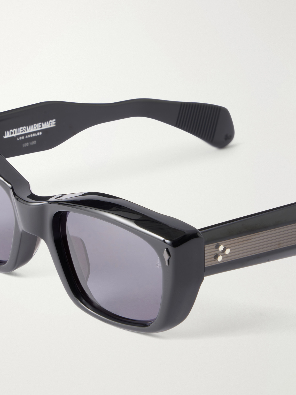 Jacques Marie Mage Corniche Square-frame Acetate Sunglasses In Blue