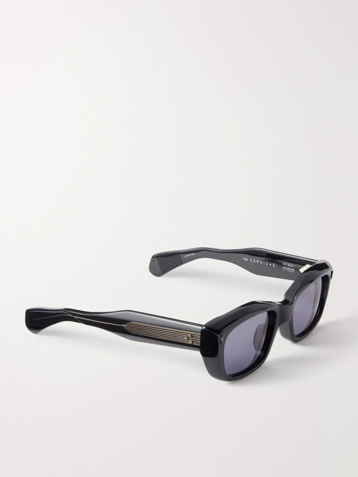 Jacques Marie Mage Corniche Square-frame Acetate Sunglasses In Blue